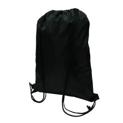 Black Drawstring Bag